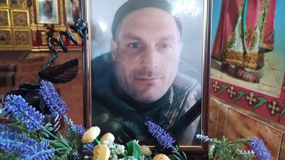 Загиблий військовий Вадим Бойченко, 13 листопада 2023. Фото: Суспільне Хмельницький. Загиблий військовий Вадим Бойченко, 13 листопада 2023. Фото: Суспільне Хмельницький.