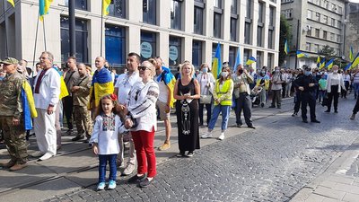 У Львові відбувається Марш нескорених У Львові відбувається Марш нескорених