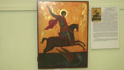 У Хмельницькому відкрили виставку "Відродження української ікони X — XX століть", 9 листопада 2023. Фото: Суспільне Хмельницький У Хмельницькому відкрили виставку "Відродження української ікони X — XX століть", 9 листопада 2023. Фото: Суспільне Хмельницький