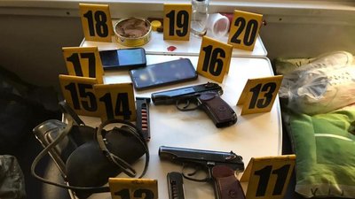 Стрілянина у поїзді "Костянтинівка-Київ": суд відправив одного офіцера в СІЗО