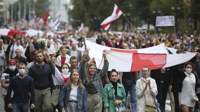 Десятки тисяч учасників, затримання і побиття: у Білорусі пройшов "Марш єдності"