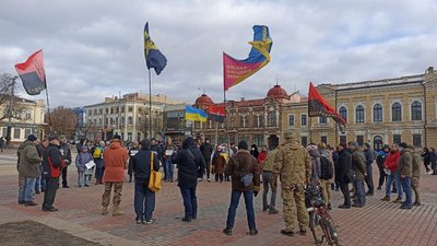Кропивничани вийшли на Марш єдності за Україну Кропивничани вийшли на Марш єдності за Україну
