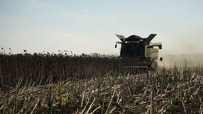 Комбайн на Черкащині