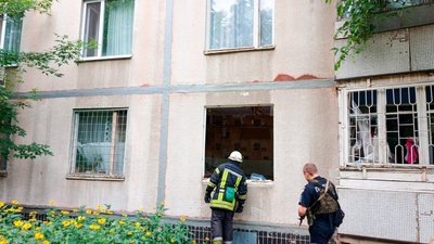 Наслідки вибуху у квартирі у Холодногірському районі Харкова, 6 липня 2026 року