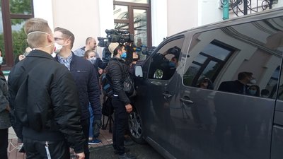 Сутички біля музею Гончара Сутички біля музею Гончара