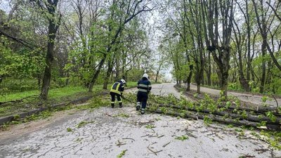 Рятувальники ліквідовують наслідки негоди