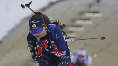 Жанні Рішар на етапі Кубка світу в Новому Месті