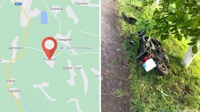 На Рівненщині підліток розбився на смерть на мотоциклі друга