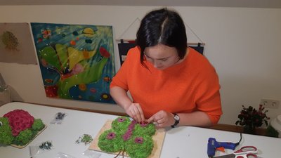 Півсотні іграшок з моху за місяць виготовила вінницька мисткиня Півсотні іграшок з моху за місяць виготовила вінницька мисткиня