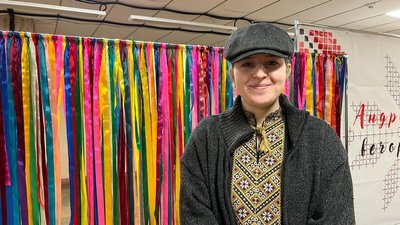 Софія Костенко, учасниця вечорниць на Андрія в Тернополі