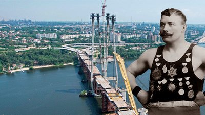 У Запоріжжі пропонують назвати вантовий міст через Дніпро на честь Івана Піддубного
