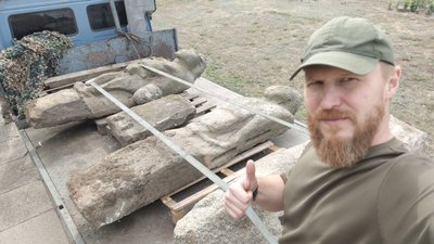 половецькі баби, Юрій Фанигін, Дніпро