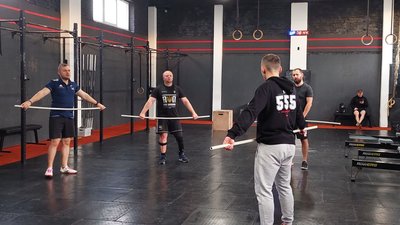 У Львові ветеран Юрій Козловський готується до міжнародних змагань "Ігри Героїв" У Львові ветеран Юрій Козловський готується до міжнародних змагань "Ігри Героїв"