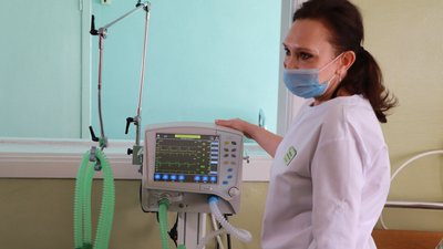 Запорізька область отримала п’ять апаратів ШВЛ від Угорщини