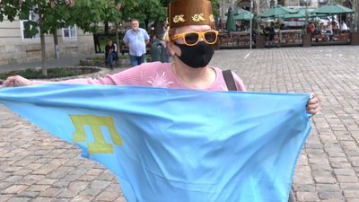 У Львові вшанували річницю депортації кримських татар У Львові вшанували річницю депортації кримських татар