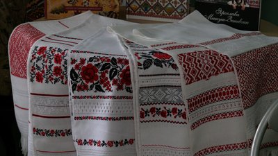 У Рівному презентували 12-метровий "Рушник Єдності"