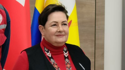 Начальниця обласного інформаційно-аналітичного центру медичної статистики, клінічна психологиня і тренерка Оксана Баланська Начальниця обласного інформаційно-аналітичного центру медичної статистики, клінічна психологиня і тренерка Оксана Баланська