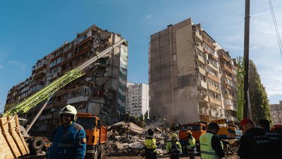 Наслідки вибухів у Києві 14 травня