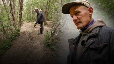 рештки тіл, які знайшов у лісі житель Чернігівщини, наразі досліджують у Києві