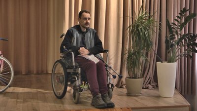 Мешканці Луцького геріатричного пансіонату разом із переселенцями готують виставу Мешканці Луцького геріатричного пансіонату разом із переселенцями готують виставу