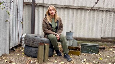 Ольга Данченко на Донеччині Ольга Данченко на Донеччині