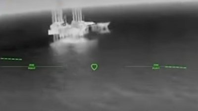 ВМС ЗСУ знищили об'єкти РФ на буровій установці «Сиваш»