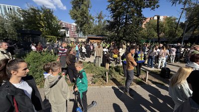 Мітинг на Теремках
