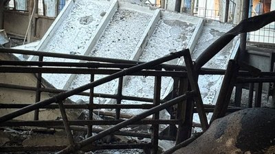 Молочне підприємство на Сумщині після атаки РФ