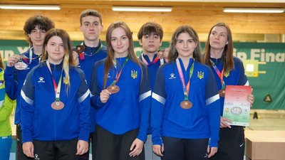 Українська команда зі стрільби з гвинтівки, фінал чемпіонату Європейської юнацької ліги