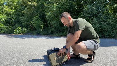 Науковець Ігор Сердюк працює інструктором з БПЛА