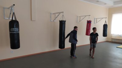 Рівненщині відкрили спорткомплекс "Сарни-Арена" Рівненщині відкрили спорткомплекс "Сарни-Арена"