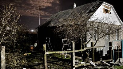 Наслідки російських ударів безпілотниками по Харківському району, 2 квітня 2026 року Наслідки російських ударів безпілотниками по Харківському району, 2 квітня 2026 року
