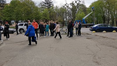 У Полтаві проти карантину протестують підприємці