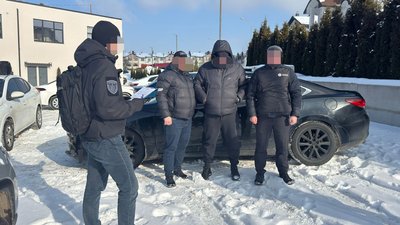 Затримання підозрюваного на Рівненщині