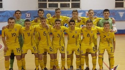 5 «ураганівців» у складі юнацької збірної України з футзалу