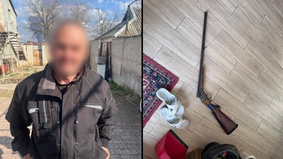 Херсонщина, кримінал, вбивство, рушниця, поліція, Білозерка