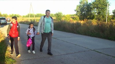 Через відсутність громадського транспорту в мікрорайоні вінничанин влаштував одиночний пікет