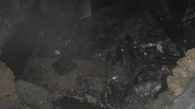 У середмісті Херсона сталась пожежа у багатоквартирному будинку