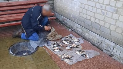 Незаконно ловив рибу: в Конотопському районі затримали правопорушника