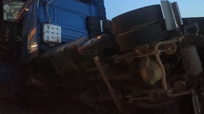 Дві ДТП на трасах Житомирщини: Hyundai зіткнувся з MAN, DAF з'їхав на узбіччя та перекинувся