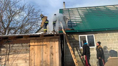 Пожежа у селі Кривчики