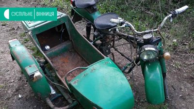 Хотів здати на запчастини: на Вінниччині 19-річний юнак викрав мотоцикл