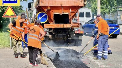 Ремонт доріг у Миколаєві