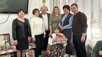 Сторіччя відзначила Марія Качор Сторіччя відзначила Марія Качор