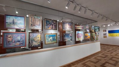Виставка бійця з Краматорська Виставка бійця з Краматорська