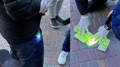 В Одеській області поліцейського затримали на хабарі В Одеській області поліцейського затримали на хабарі