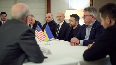 Президент Зеленський під час зустрічі з сенаторами США, Нью-Йорк, 22 вересня 2026 року