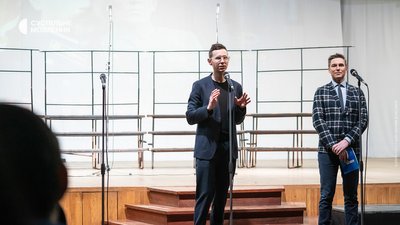 Фільм «Щедрик проти “русского міра”» презентували у Будинку звукозапису Фільм «Щедрик проти “русского міра”» презентували у Будинку звукозапису