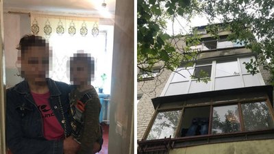 Перехилився через вікно та кидав іграшки: у Черкасах дитина ледь не випала з вікна
