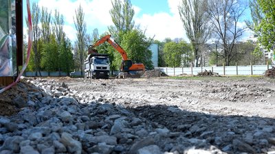 Жителі Запоріжжя виступили проти будівництва підземної школи у Космічному районі